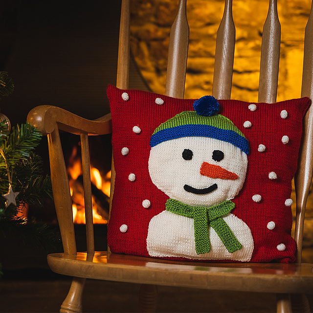 Snowman Cushion