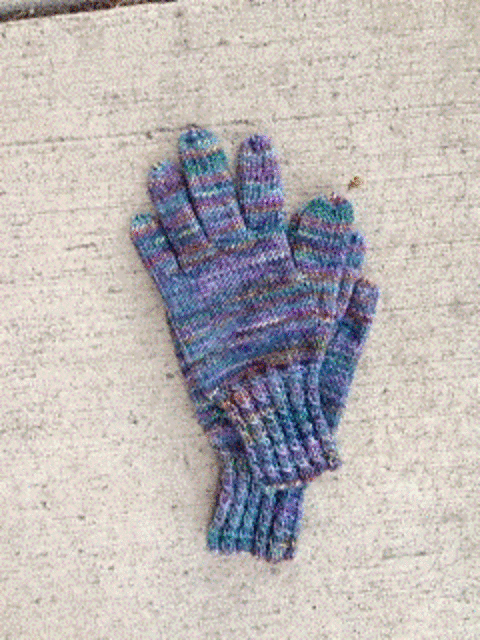 Cable Cuff Gloves