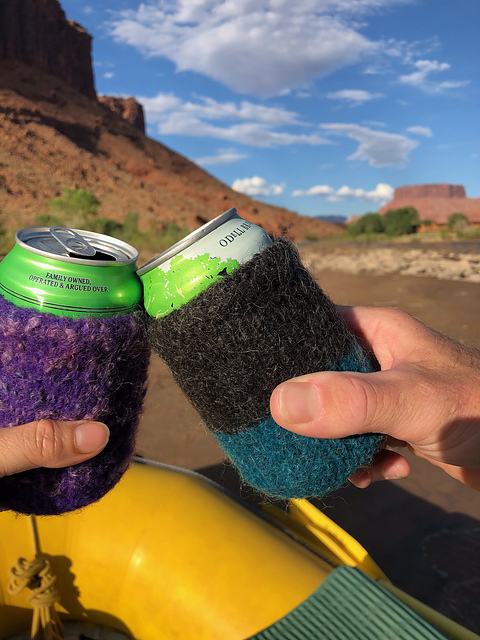 Felted Beverage Koosie