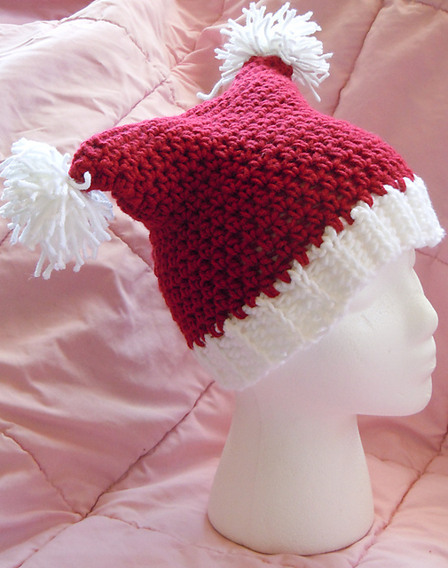 Holiday Pom Pom Hats
