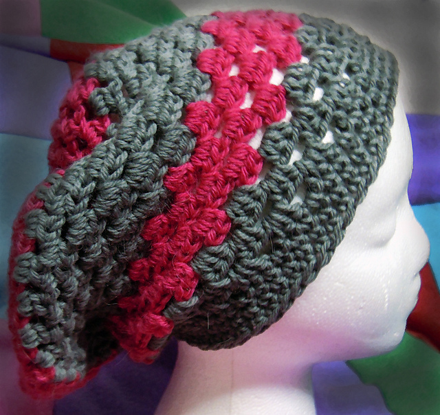 Granny Stitch Slouchy Tam