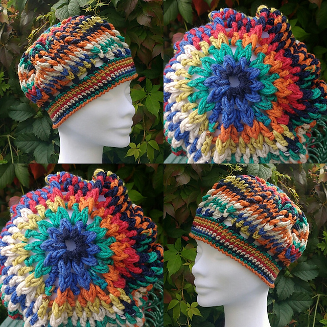 Cluster Crochet Hat