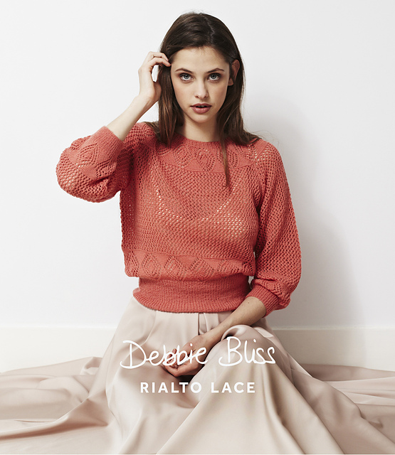 DB008 - Diamond Lace Sweater