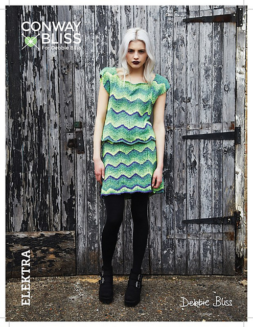CB016 - Chevron Top and Skirt