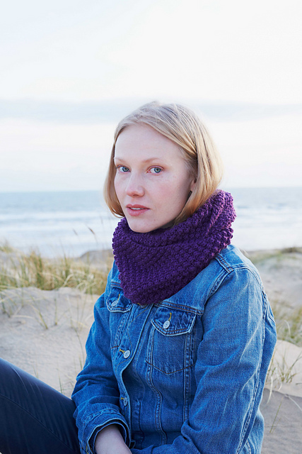 Blackberry Stitch Cowl