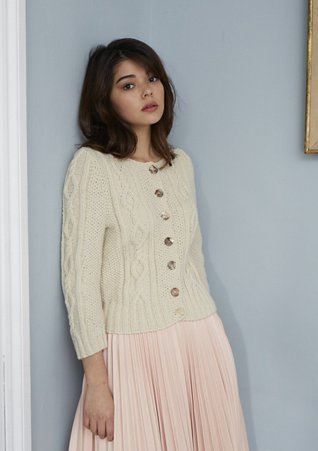 Diamond Cable Cardigan