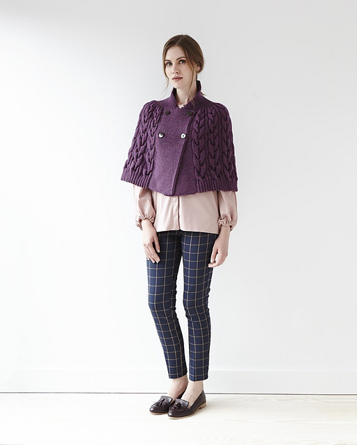 DB108 - Cabled Capelet