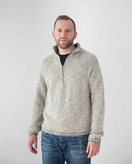 DB109 - Zipped Collar Sweater