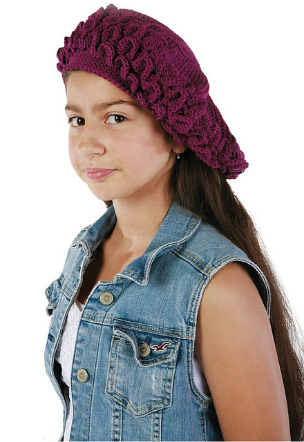 Dahlia Petals Hat
