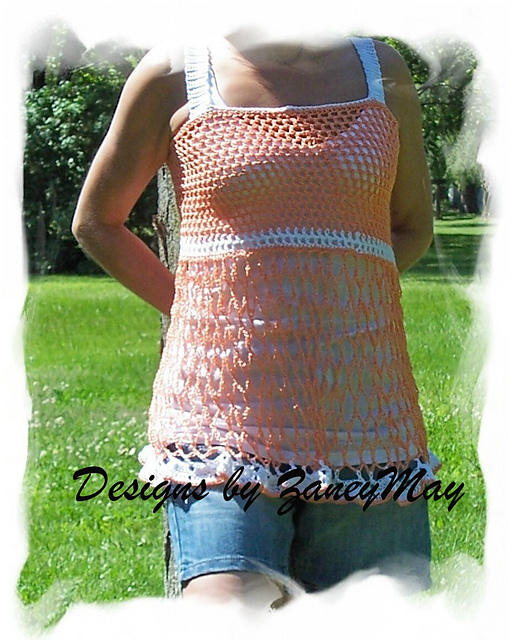 Ravelry Baby Doll Top pattern by Debra S "ZaneyMay"