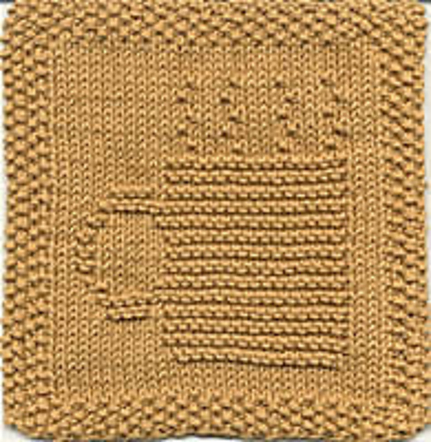 Steaming Mug Dishcloth
