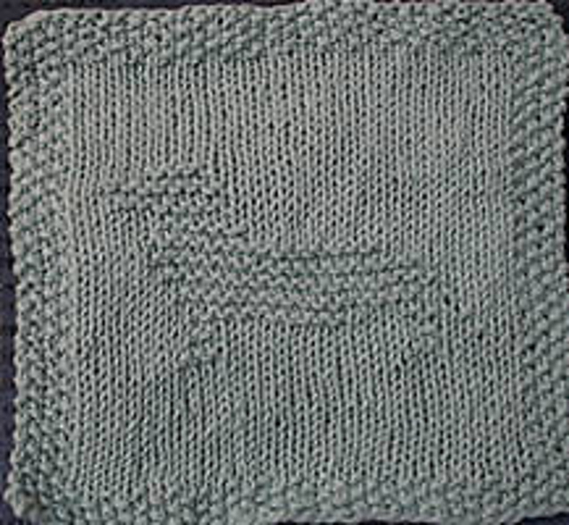 Dachshund Dishcloth