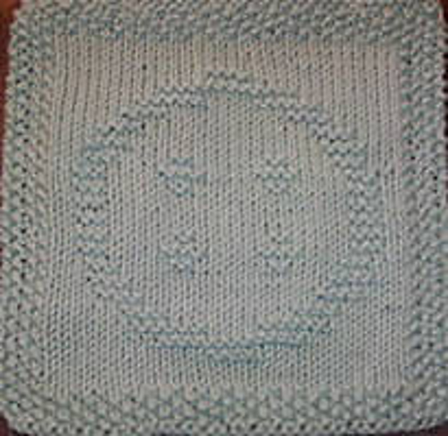 Button Dishcloth