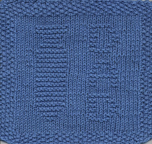 Father's Day Tie Dishcloth