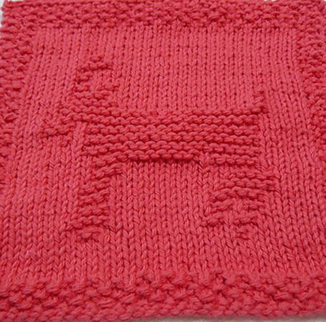 Goat Dishcloth