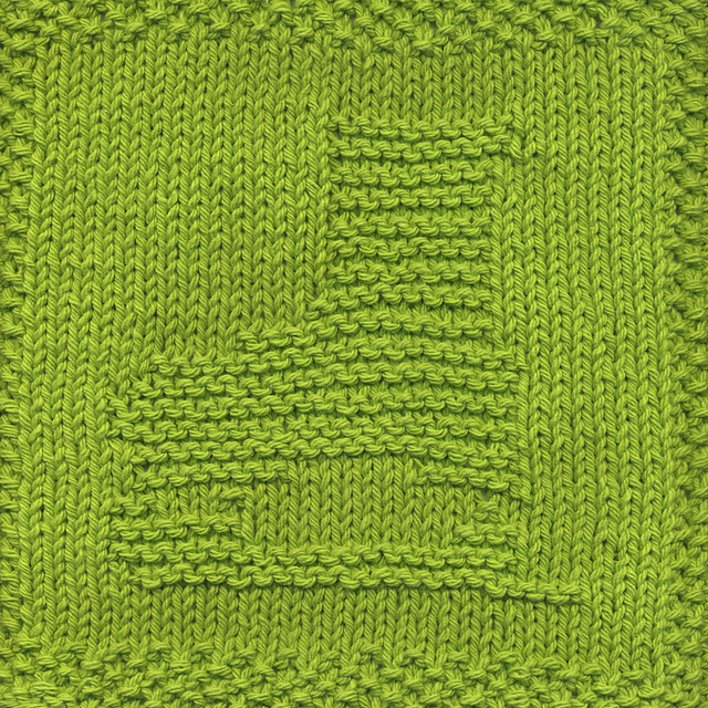 Ice Skate Dishcloth