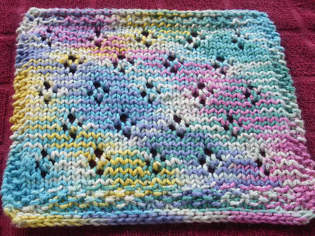 Floral Eyelet Cloth