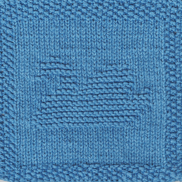 Gliding Swan Dishcloth