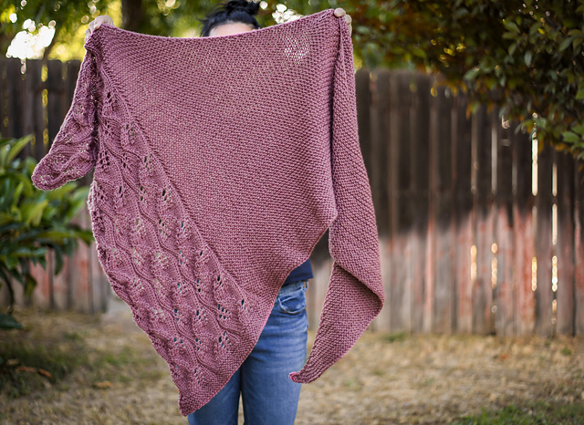 Falling Leaves Shawl