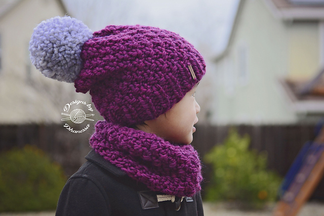 Charlotte Slouch Beanie & Cowl