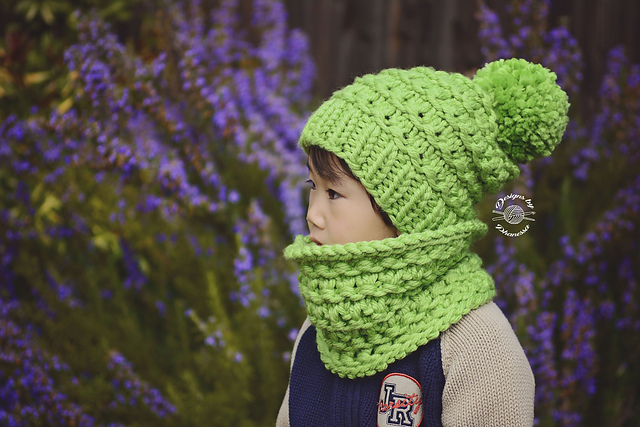 Belle Slouch Beanie & Cowl