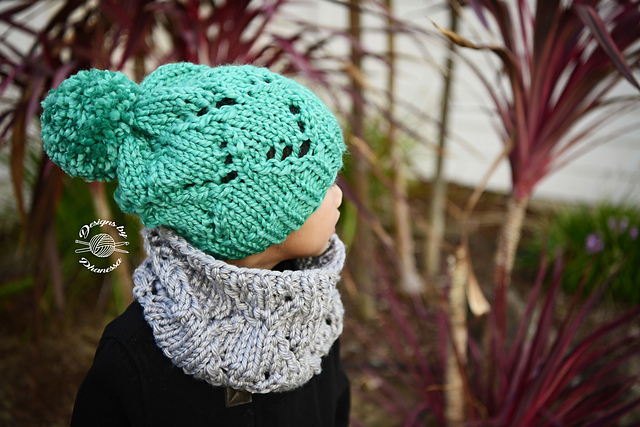 Ashlee Slouch Beanie & Cowl