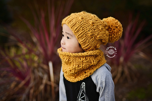 Knotted Slouch Beanie & Cowl
