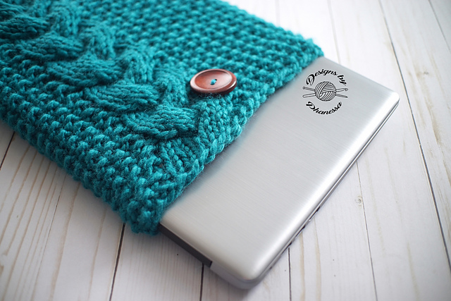 Braided Cable Laptop Sleeve