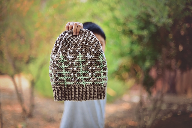 Winter Forest Beanie