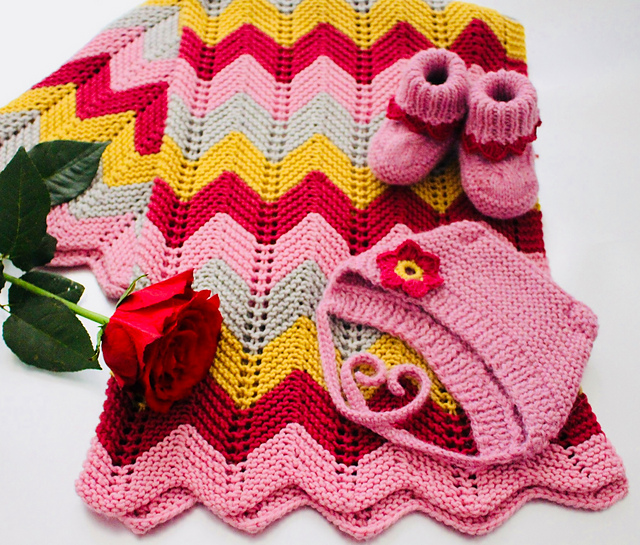 Zig Zag Baby Blanket