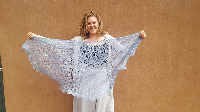 gratitude, a shawl