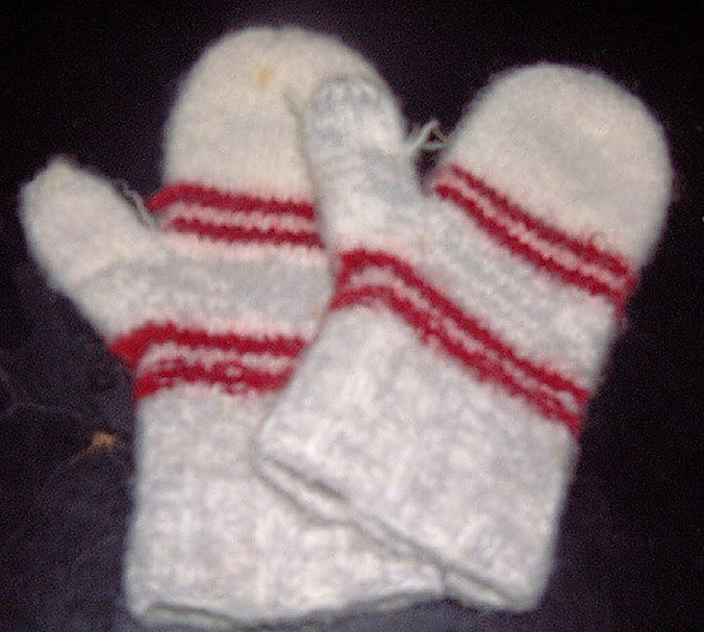 Single Strand Felted Mittens for the Family
