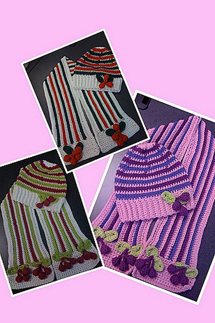 Colorful Hats & Scarves