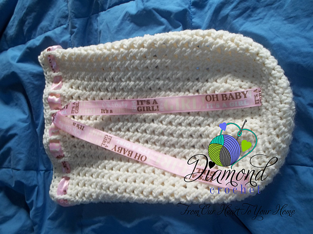 DC-P0130 - Rebekah Cocoon & Newborn Hat