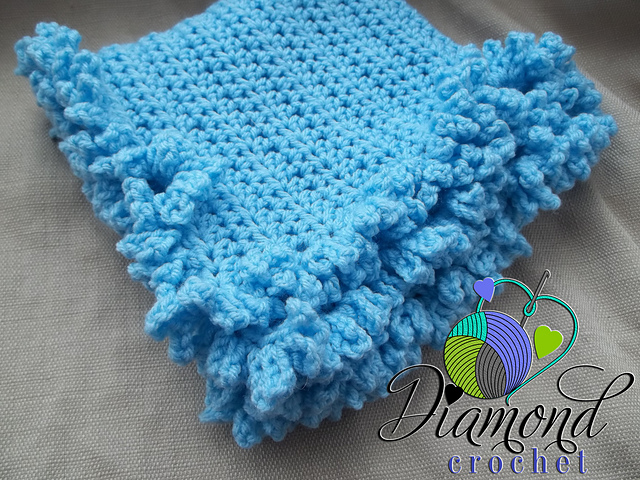 DC-P0054 - Ruffle Edged Blanket & Photography Mat