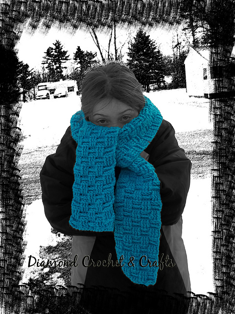 DC-P0067 - Basket Weave Scarf
