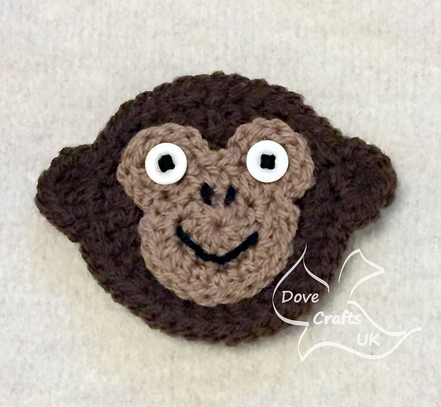 Monkey Face Applique