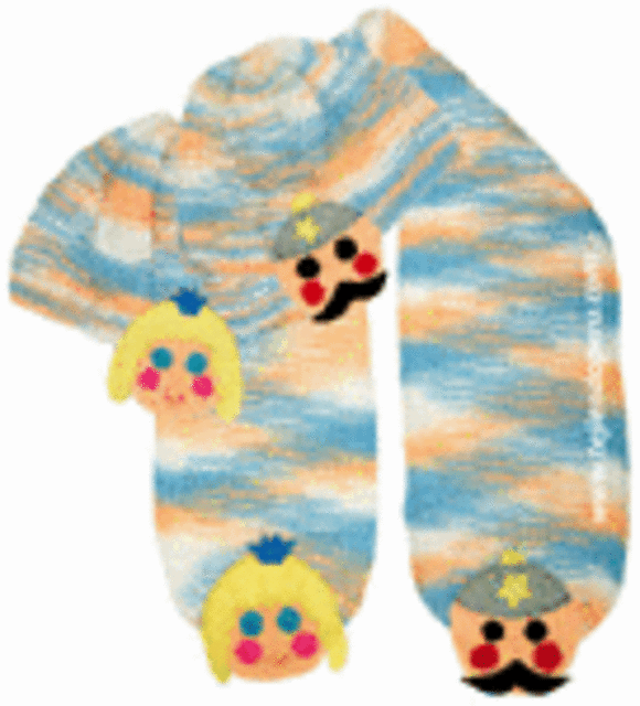Bufanda y gorro para niños con aplicaciones en crochet y fieltro