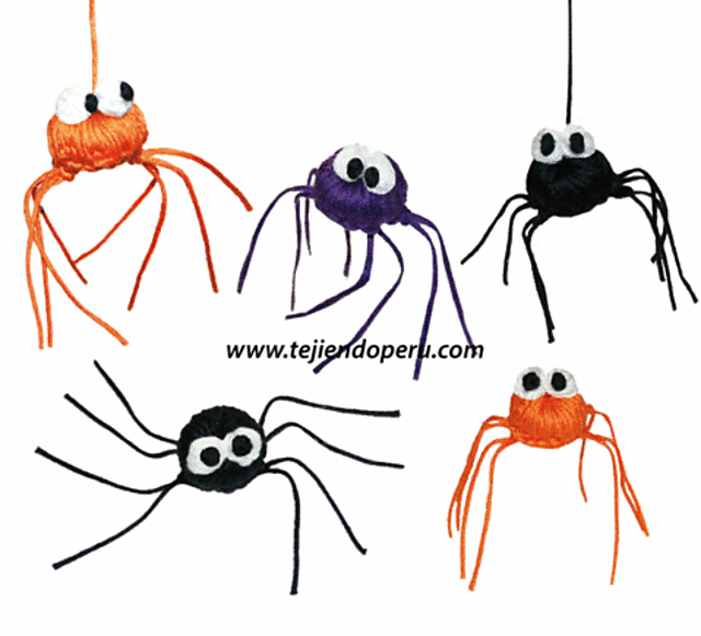 Aranas de halloween
