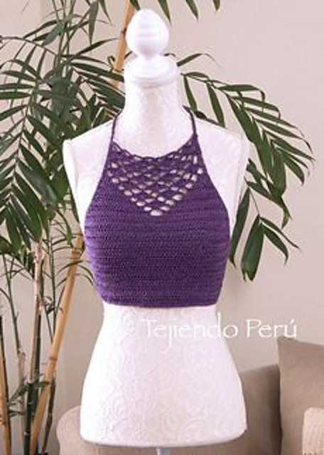 Top con detalle fantasía