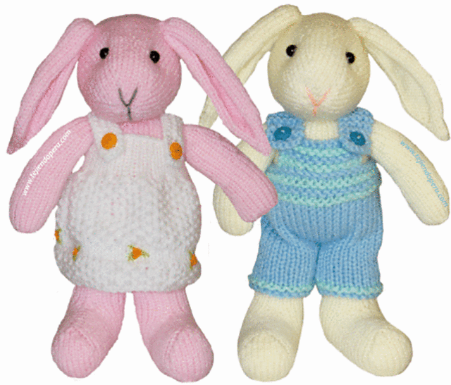 Conejos  (knit bunny)