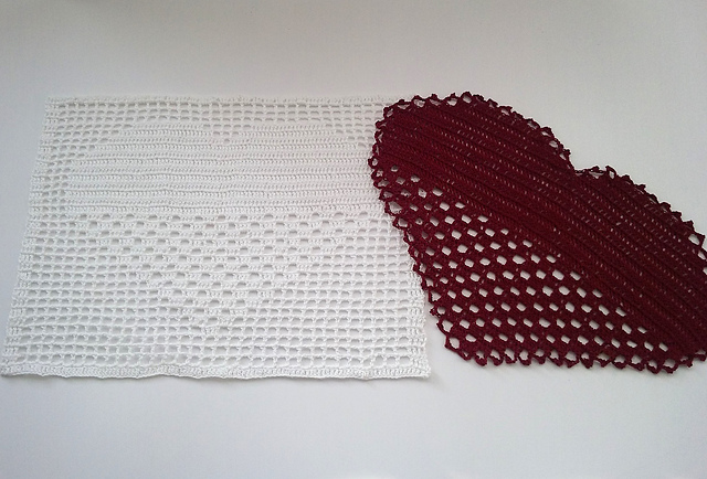 Basic Heart Doilies I