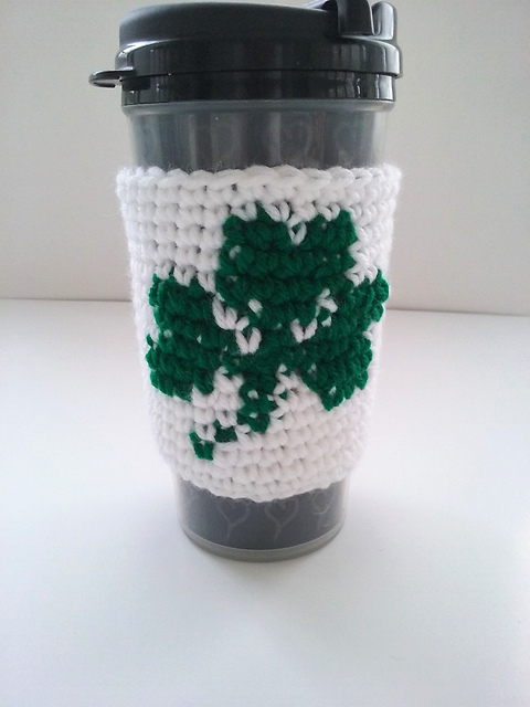 Irish Luck Coffee Cozy