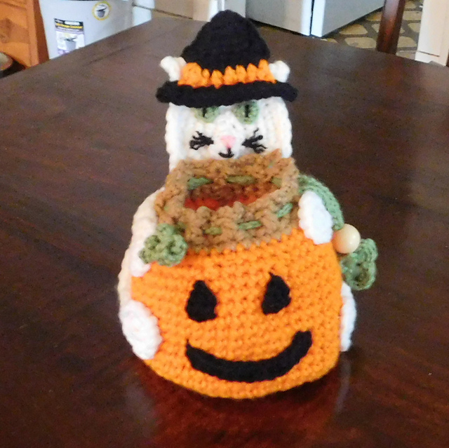 Witchy Kitty Treat or Gift Bag