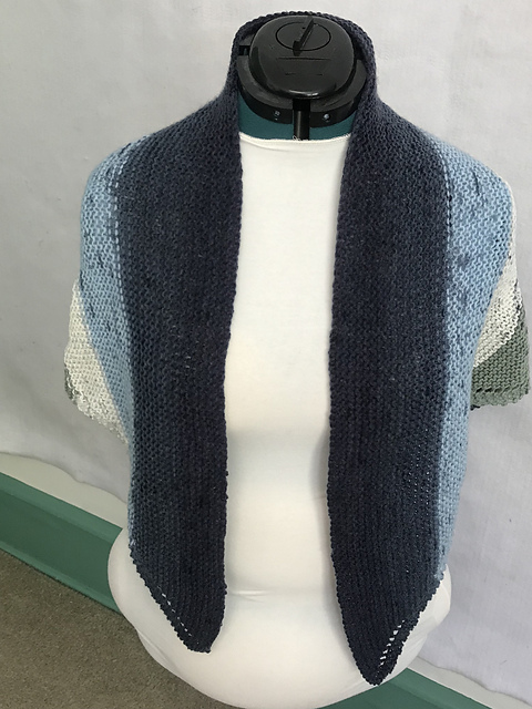 garter stitch shawl
