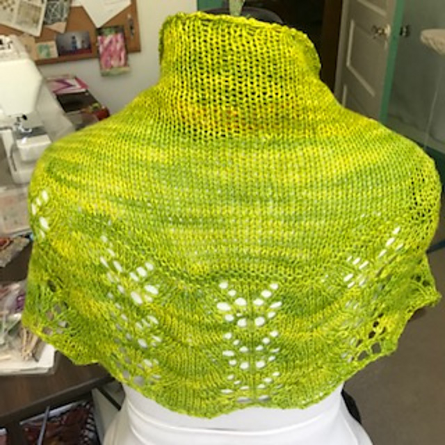 Larkspur Shawl