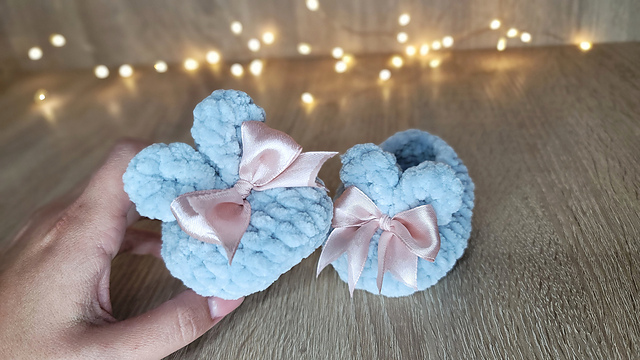 Bunny Baby Booties