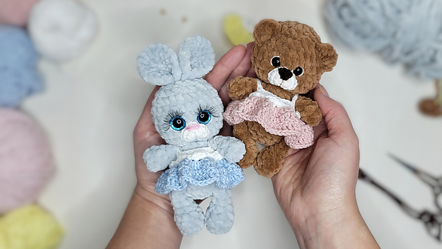 Small Bunny & Bear