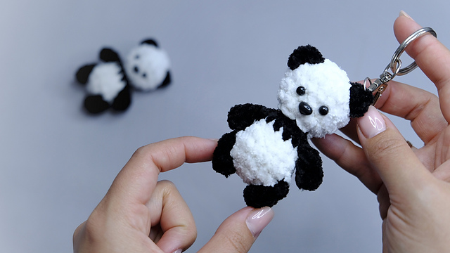 Panda Keychain