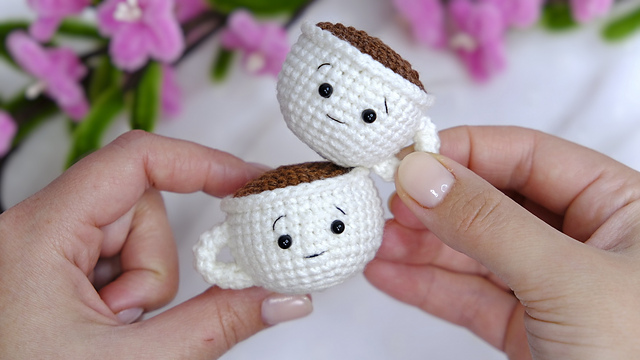 Coffee Cup Keychain
